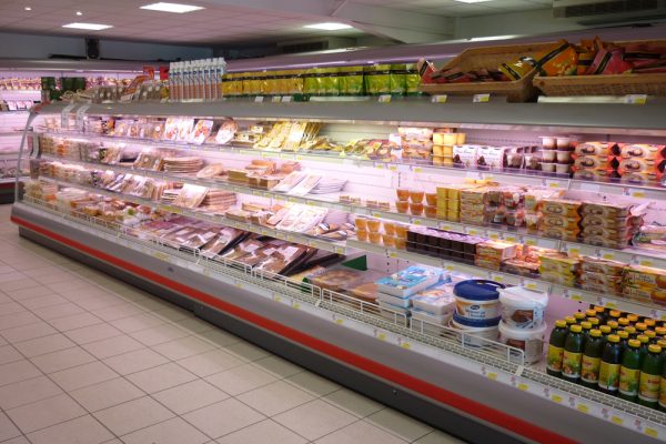 Vitrine réfrigérée — réalisation
